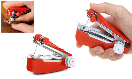 Stitch Sew Quick Portable Mending, Mini Sewing Machine
