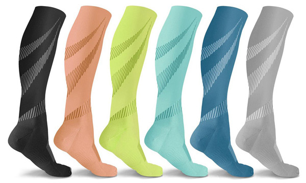Sports Compression Socks Unisex Good for  Circulation Running Fitness 6 pairs