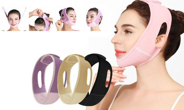 ICB V Face Mask Double Chin Reducer, V Shaped Slimming Face Mask, Chin Up Mask, Face Lifting Belt