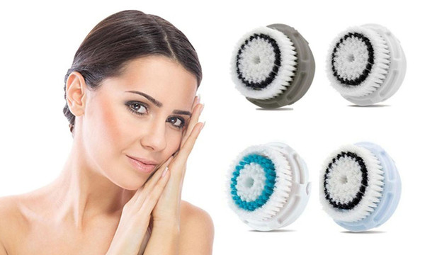 Cleansing Brush Head Replacement, Compatible with Clarisonic devices- 4 Heads