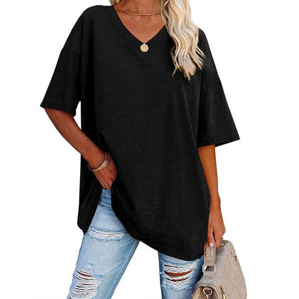 Women’s V-Neck Short Sleeved Top
