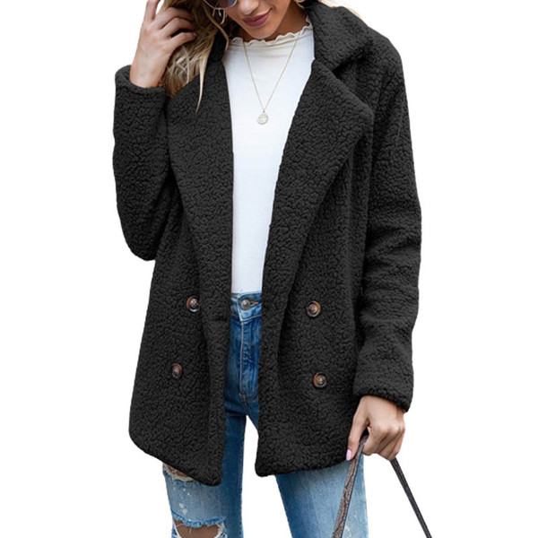 Womens Thermal Teddy Fleece Jacket