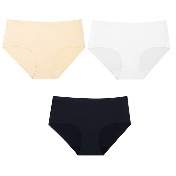 Women’s Seamless No Show Underwear - 3 Pack