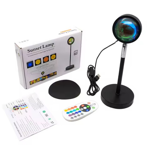 Sunset Lamp Projection