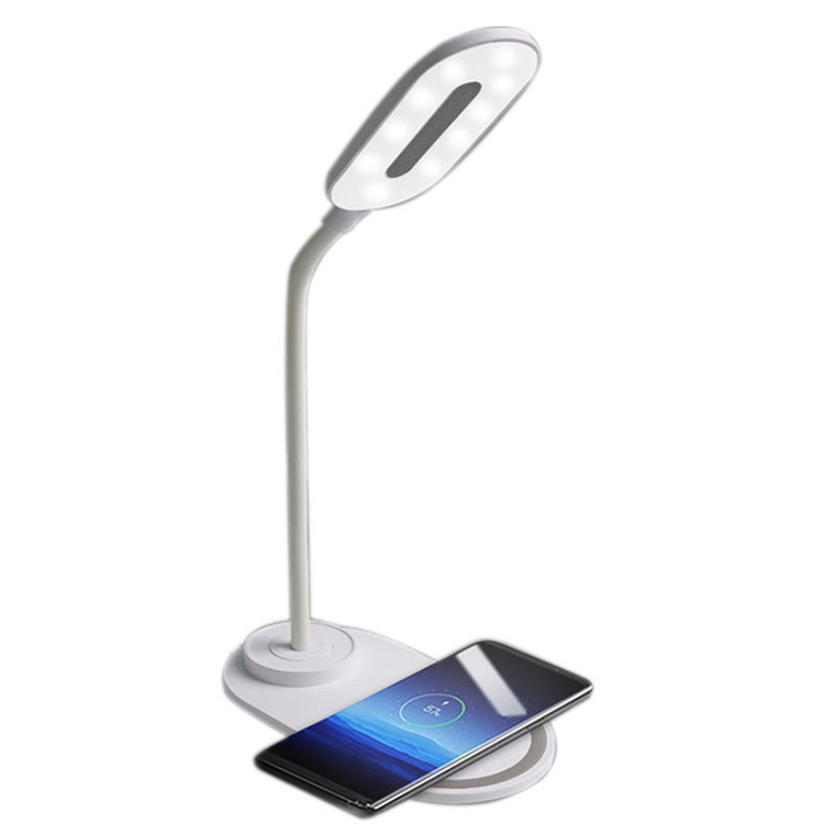 LED Desk Lamp with Wireless Charger, Touch Lamp with USB Cable