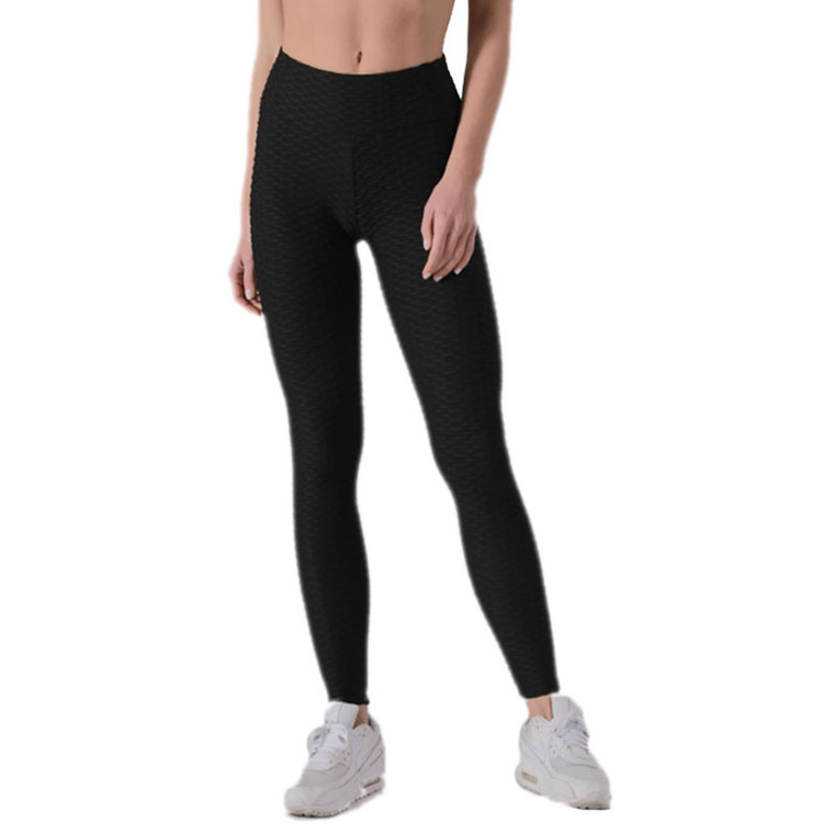 Tummy Control Jacquard Leggings