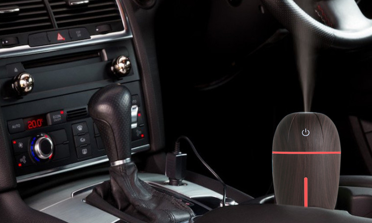 Car Diffuser Humidifier Portable Small Essential Oil Diffuser for Car Scent