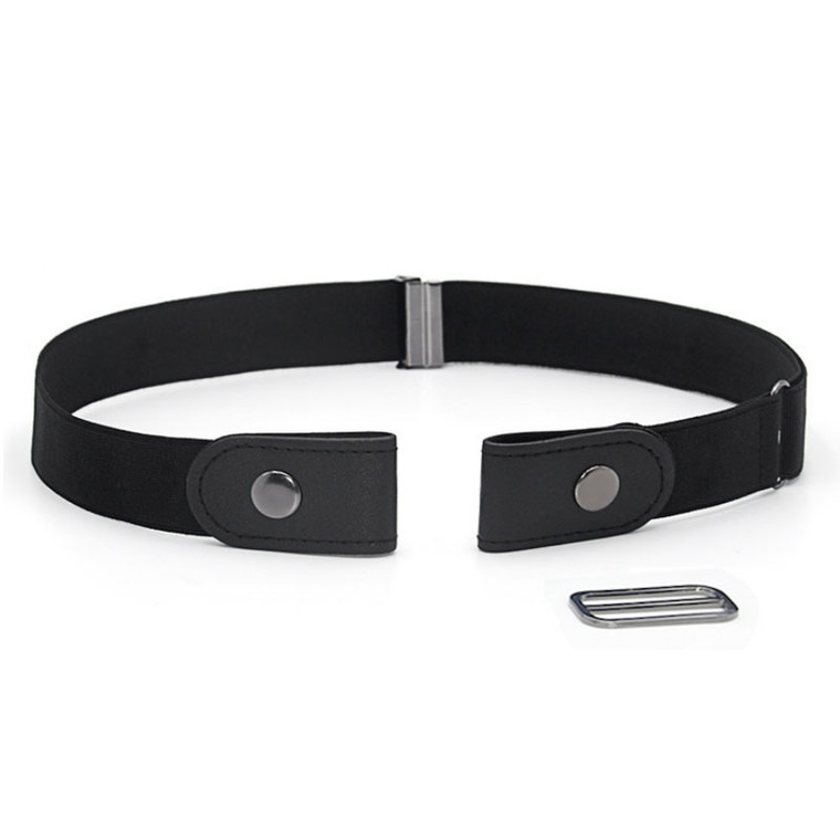 No Buckle Elastic Belt  Comfortable and Easy To Use Avoid a Bump in Clothes
