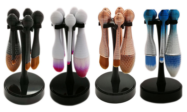 Makeup Brush Sets, Lollipop Makeup Brush Set with Stand