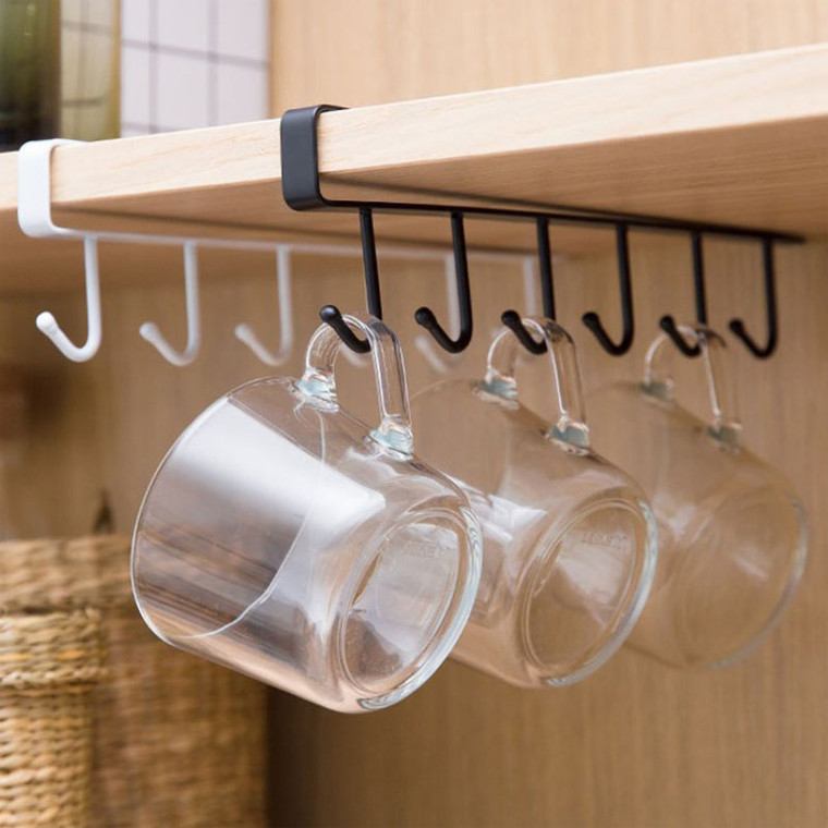 Under Cabinet Hanger Holder Storage Hooks - 2packs