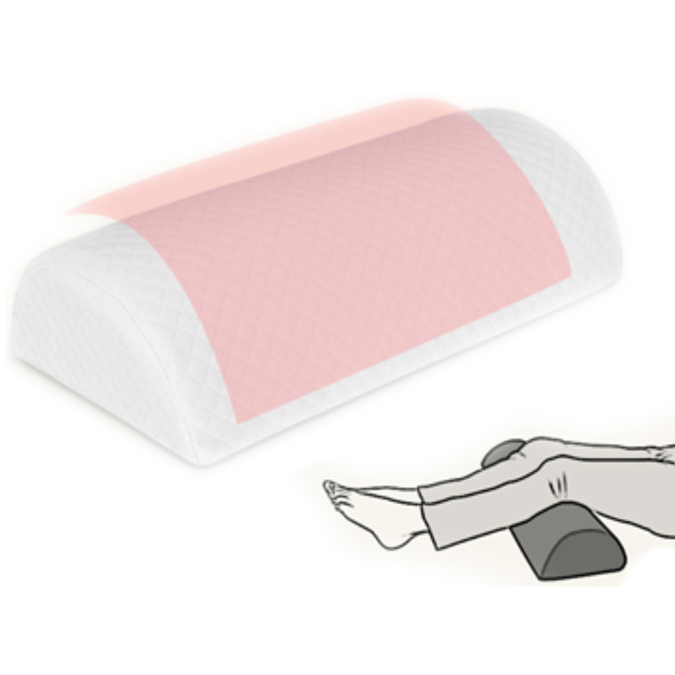 ICB Half Moon Memory Foam Pillow, Back Pain Relief