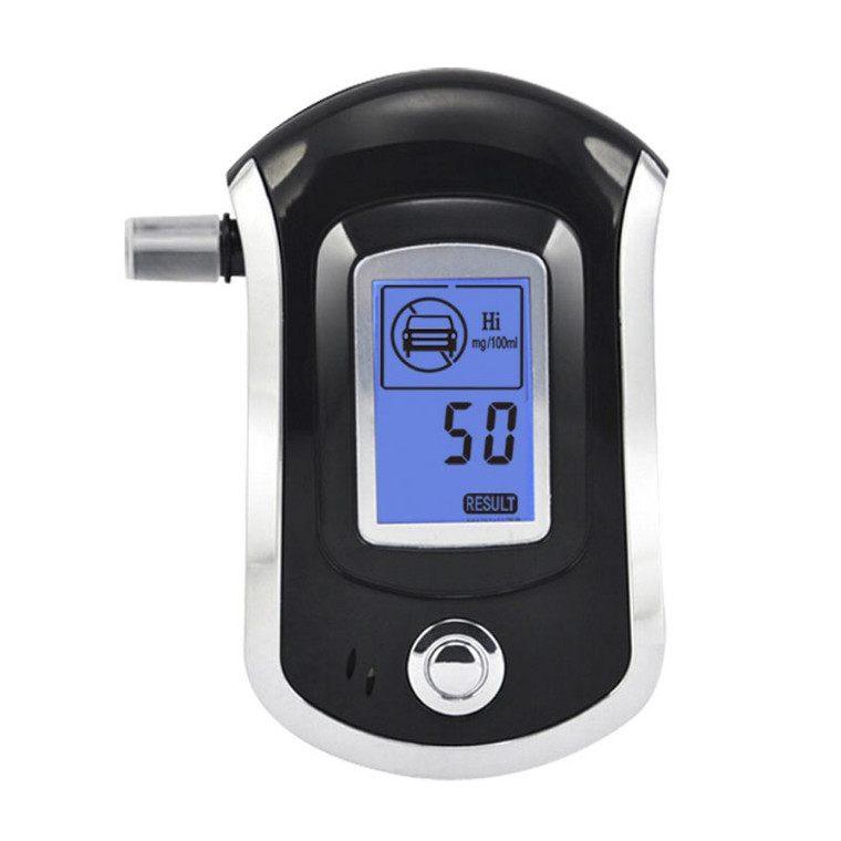 Digital Breathalyser Alcohol Tester - Version 3