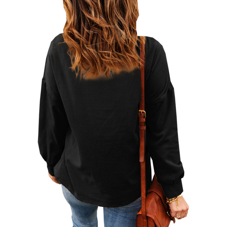 Women's Cowl Neck Casual Sweatshirts