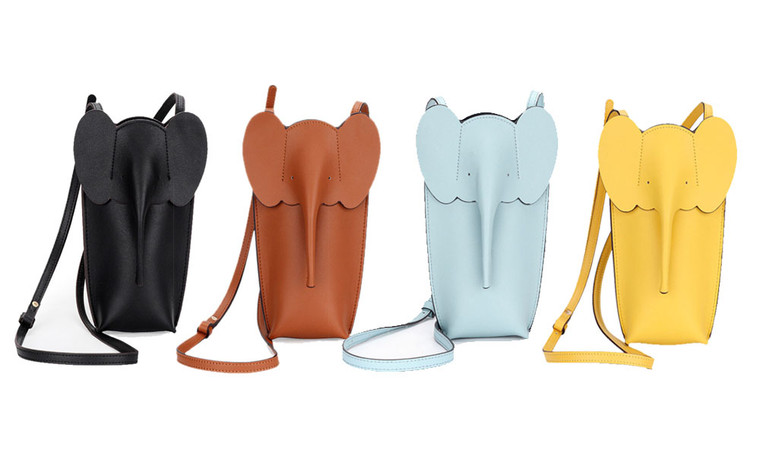 ICB Genuine Leather Elephant Phone Case