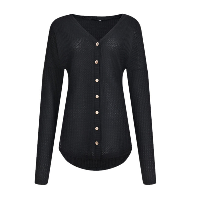 Womens Open Front  Batwing Sleeve Lightweight Knit Sweater