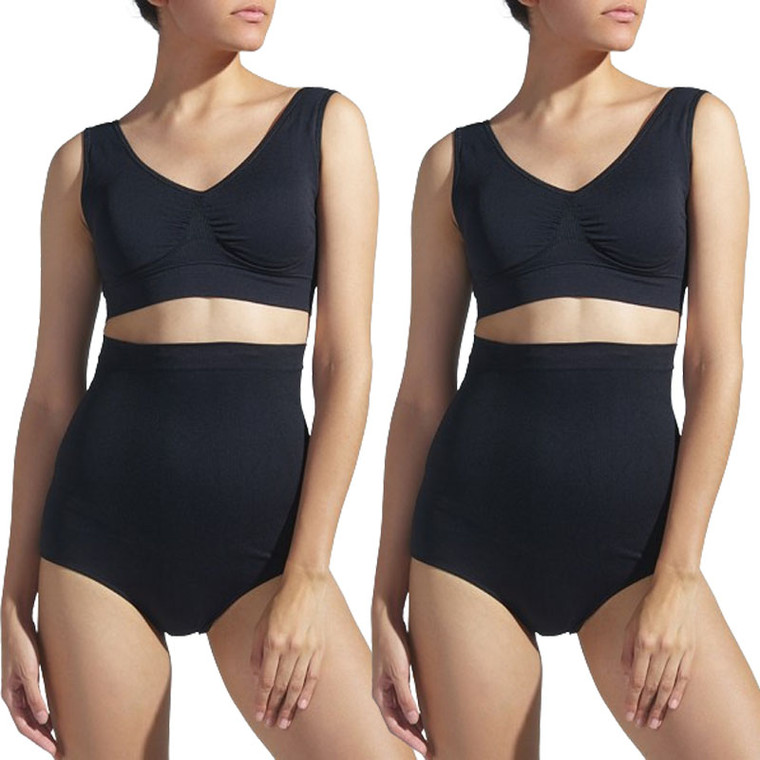 Body Shaper Tummy Control Panty - 2 Pack