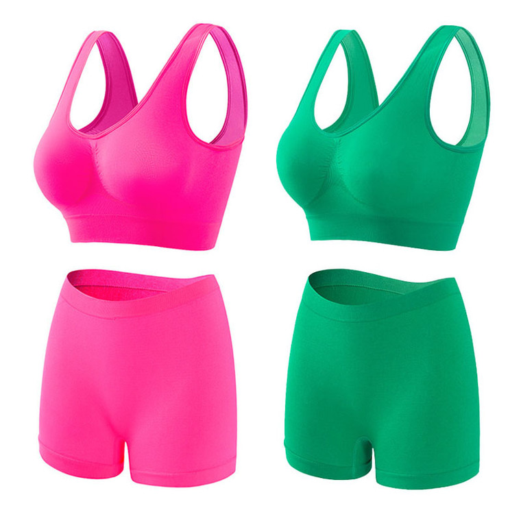 Womens Sports Comfortable Tank Top Set - 2 Pack