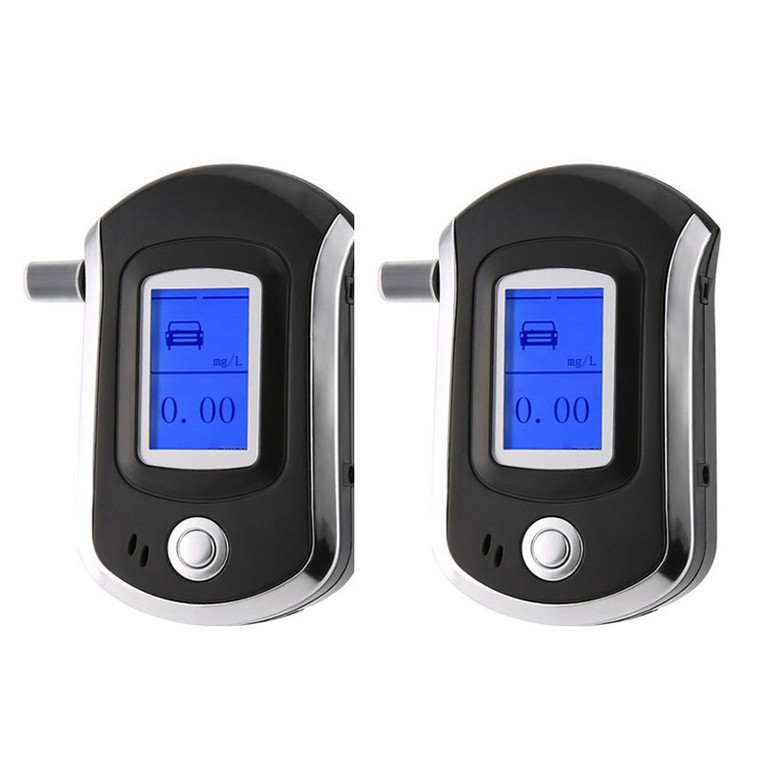Digital Breathalyser with CE - 2 Pack