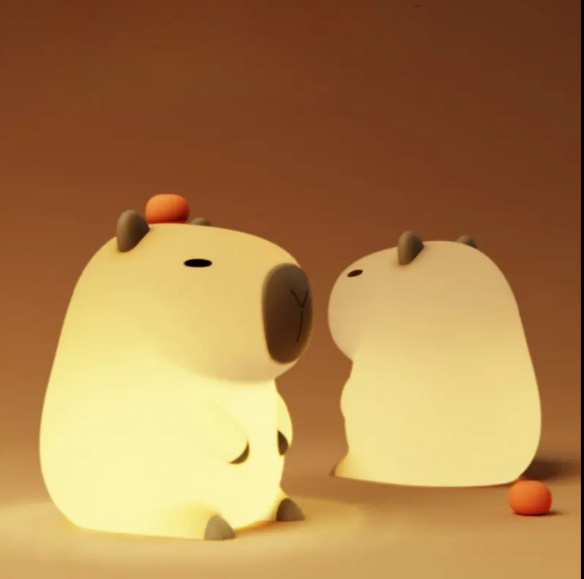 7 Colours Pat Light Sleeping Night Light - 2pack