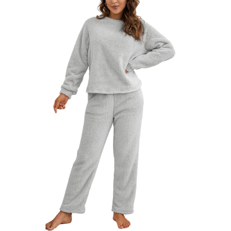 Loose Casual Loungewear Two - Piece Set
