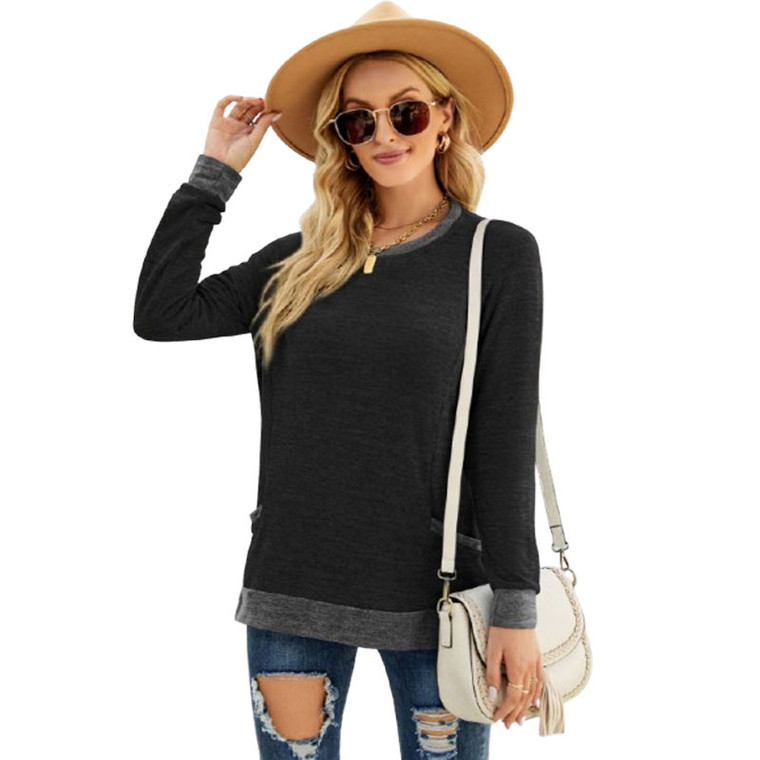 Side Split Loose Casual Jumper Version 1