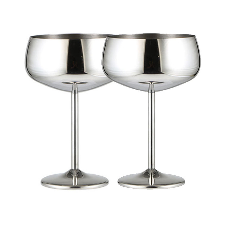 304 Stainless Steel Cocktail Cup - 2packs
