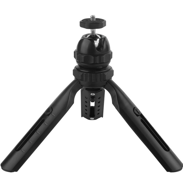 Adjustable Mini Tripod with Cell Phone Clip