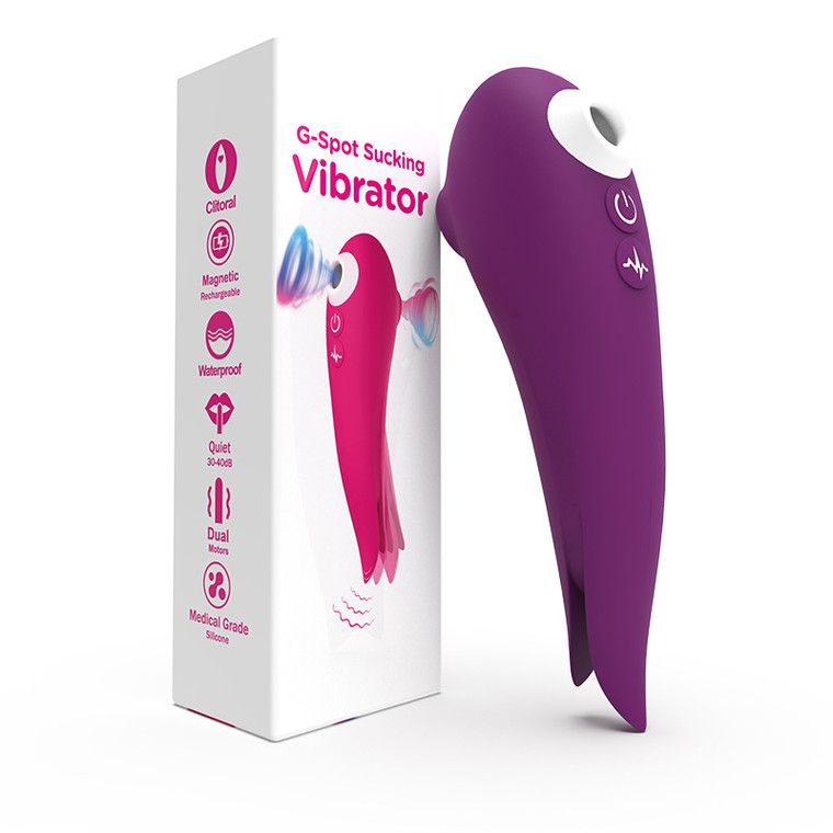 Rechargeable Licking & Sucking Vibrator