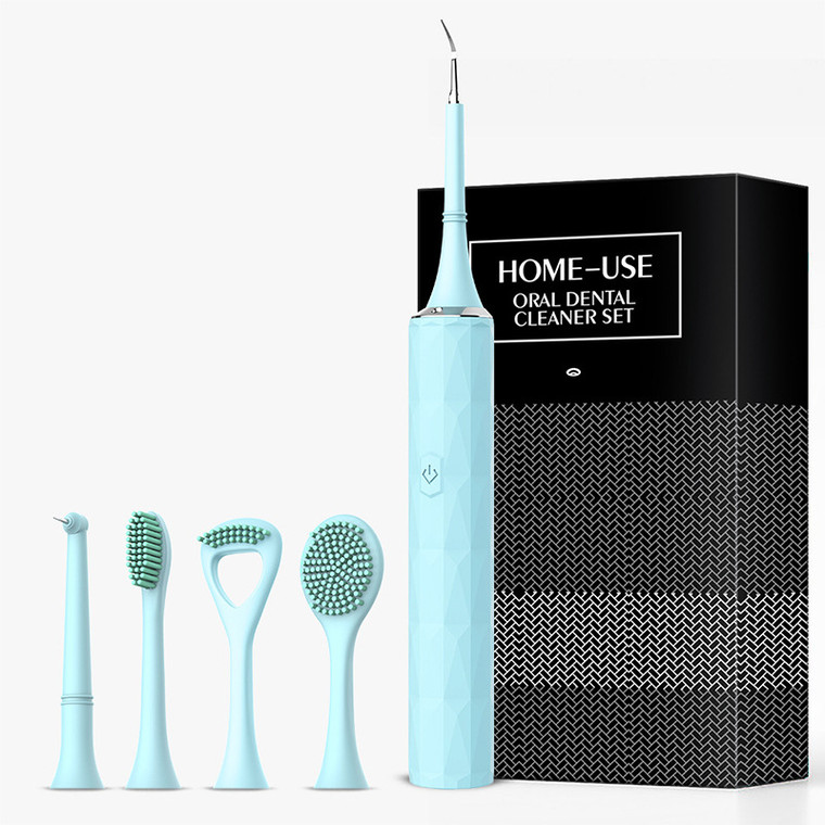 Ultrasonic Oral Hygiene Tooth Cleaner Kit