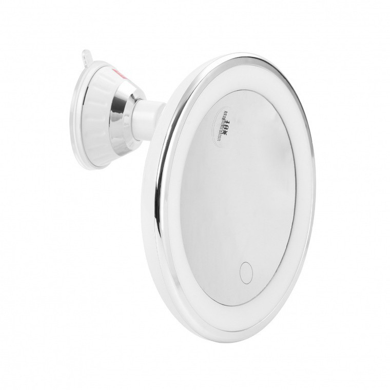 LED 10 X Magnifying Mirror with Suction Cup