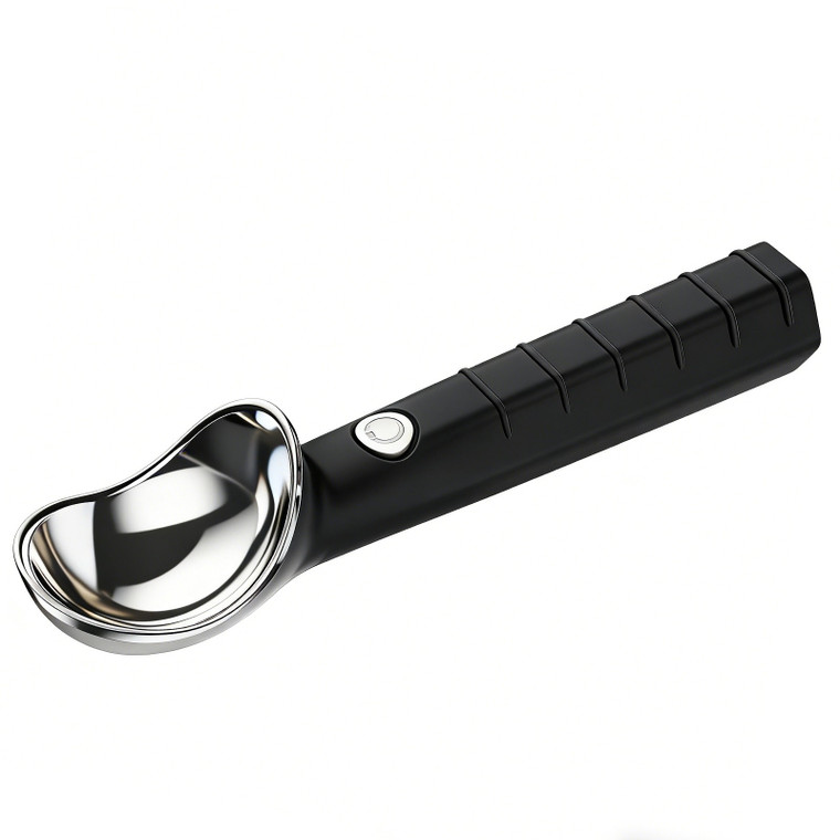 USB Rechargeable Heated Ice Cream Scoop – Electric Warm Scoop for Effortless Ice Cream & Frozen Dessert Serving