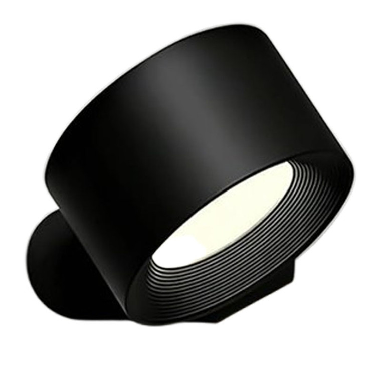 Rechargeable Magnetic LED Wall Lamp – 360° Adjustable Reading Light with Remote Control