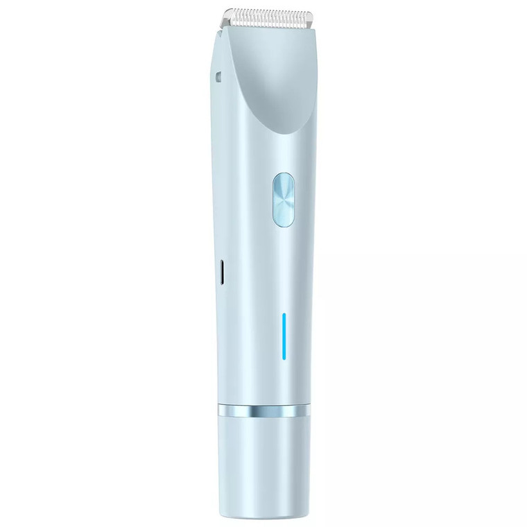 Bikini Trimmer for Women – Precision Electric Shaver - Refreshing Light Blue