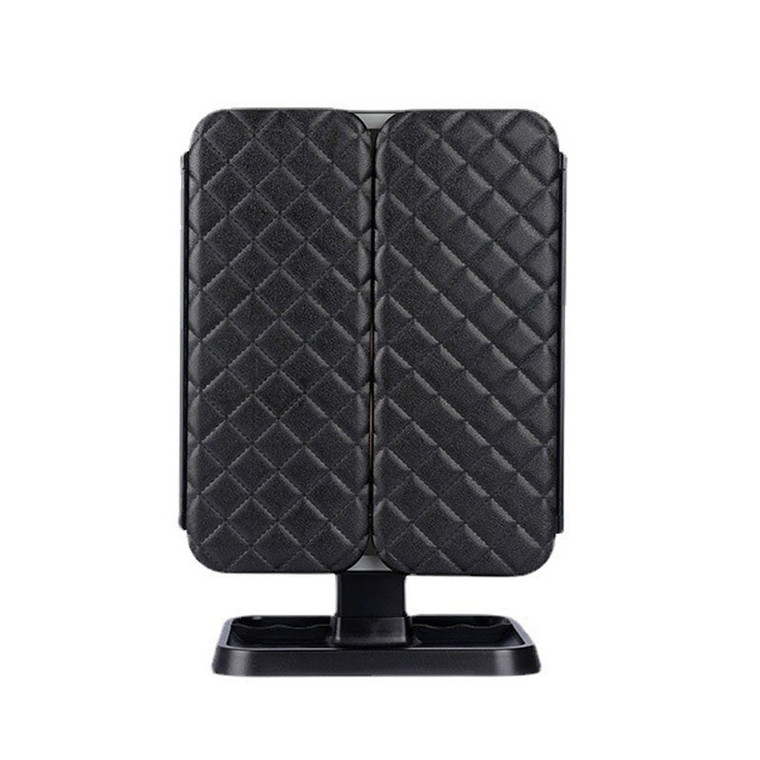 Premium Trifold LED Mirror – Portable Desktop Vanity Mirror