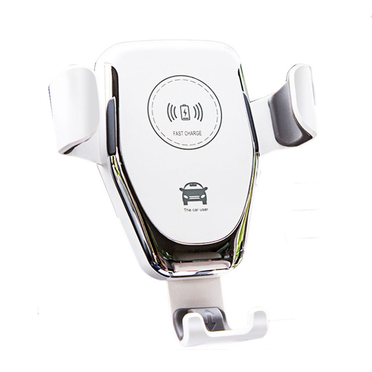 Wireless Car Charger Phone Holder - Auto-Clamping 10W Qi Fast Charging Air Vent Mount