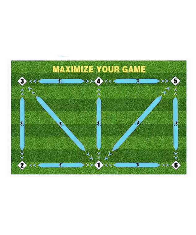 Training Mat with Guide – Diatom Ooze & Rubber Exercise Mat Version 2