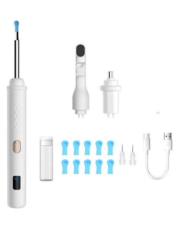 Multifunction Smart Care Kit for Ear Wax and Face – Wireless Visual Cleaning Tool