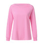 Long Sleeve Shirts for Women Casual Round Neck Lace Tunic Tops