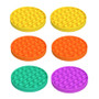 6x Kids Pop It Push Pop Bubble Silent Sensory Fidget Stress Relief Toy 6x Kids Pop It Push Pop Bubble Silent Sensory Fidget Stress Relief Toy