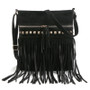 Women Faux Suede Crossbody Shoulder Bag Fringe Weave Tassel Messenger Handbag Women Faux Suede Crossbody Shoulder Bag Fringe Weave Tassel Messenger Handbag
