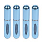 ICB Portable Mini Refillable Perfume Atomiser Bottle Atomiser Travel Size Spray Bottles Accessories, 4 set