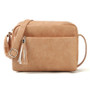 Small Triple Zip Cross Body Bag Handbag Small Triple Zip Cross Body Bag Handbag