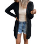 Mid-Length Knitted Jacket