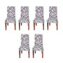 Dining Chair Seat Covers Stretchable Slipcover  - 2 Pack