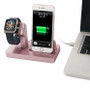 2-in-1 Charging Docks Wireless Stand Station for iPhone Apple Watch AirPods