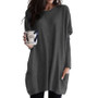 Women's Casual Long Sleeve Top with Pockets