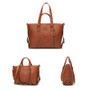 Vegan  Leather Tote Bag
