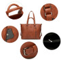 Vegan  Leather Tote Bag