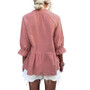Womens Tunic Tops 3/4 Sleeve V Neck Blouses