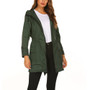Womens Midi-Length Rain Jacket
